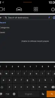 Google Automotive Keyboard Screenshot 4
