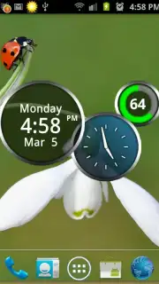 Rings Digital Weather Clock Screenshot 6