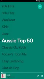 Spotify Stations Screenshot 1