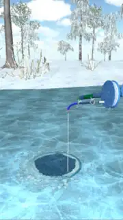 Winter fishing. Lakes. Screenshot 3