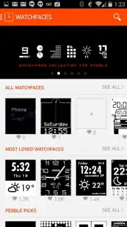 Pebble Appstore Screenshot 2