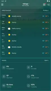 Clima – Weather Forecast Screenshot 7