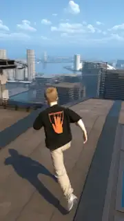 Only Going Up Parkour Rooftop Screenshot 5