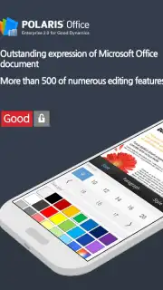 Polaris Office for BlackBerry Screenshot 8