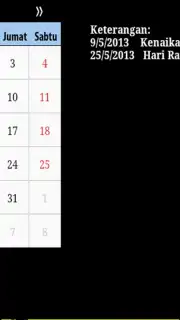 Kalender Nasional Screenshot 3