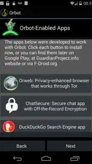 Orbot: Tor on Android Screenshot 3