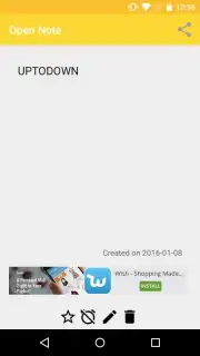 Open Note Screenshot 2