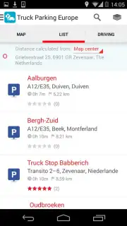Truck Parking Europe Screenshot 4