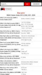 Car Tech Data Screenshot 1