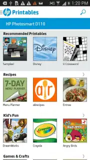HP Printables Screenshot 6