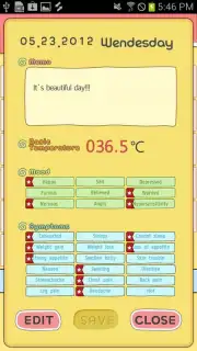 Period Diary Supreme Lite Screenshot 3