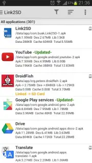 Link2SD Screenshot 3
