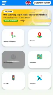 GPS Road Map Screenshot 2