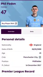 Premier League - Official App Screenshot 5