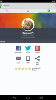 Talkray Screenshot 1
