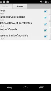 Daily Currency Rates Screenshot 4
