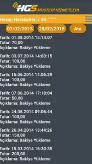 HGS Müşteri Hizmetleri Screenshot 1