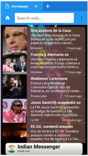 Goo Internet Browser Screenshot 1