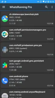 WhatsRunning Demo Screenshot 8
