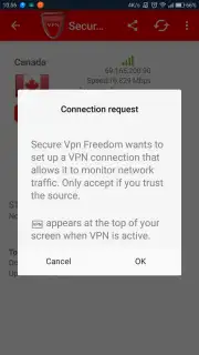 Secure Vpn Freedom Screenshot 5
