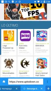 SP Turbo Browser Screenshot 2