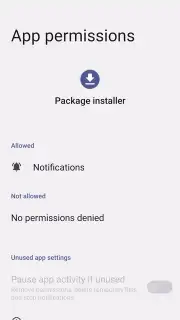 Package installer Google Screenshot 4