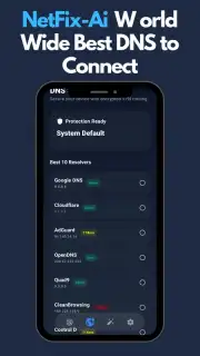 NetFix-Ai: Smart DNS Changer Screenshot 2