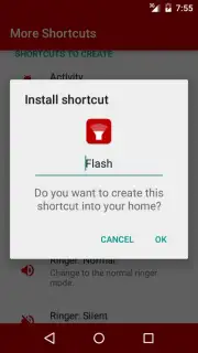 More Shortcuts Screenshot 2