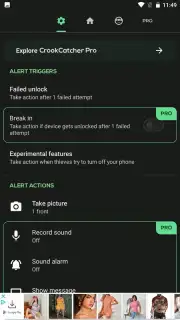 CrookCatcher Screenshot 2