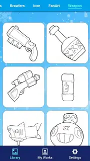 Coloring Brawl Stars Screenshot 2