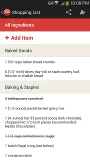 Food Network In the Kitchen Screenshot 1