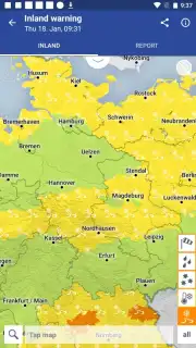 WarnWetter Screenshot 1