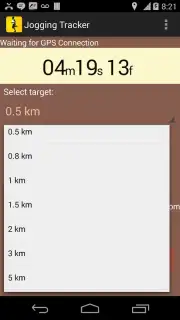 Jogging Tracker Screenshot 5