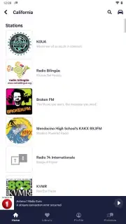 TuneIn Radio Screenshot 1