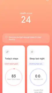 Mi Health Screenshot 1