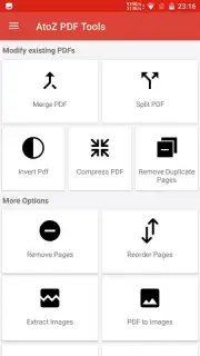 AtoZ PDF Tools Screenshot 2