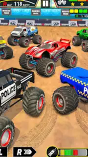 Police Monster Truck Car Games Screenshot 1