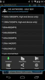 TubeMate YouTube Downloader Screenshot 8