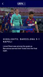 UEFA.tv Screenshot 6