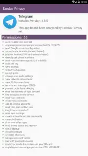 Exodus Privacy Screenshot 4