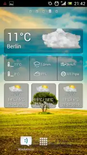 Cute Weather Widget Screenshot 5