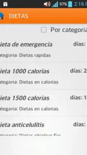Diets for losing weight Screenshot 9