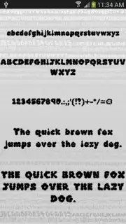Style Free Font Theme Screenshot 4
