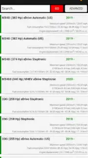 Car Tech Data Screenshot 4