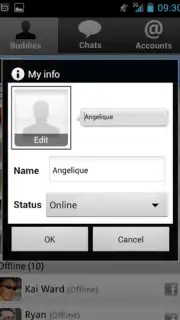 eBuddy Messenger Screenshot 1