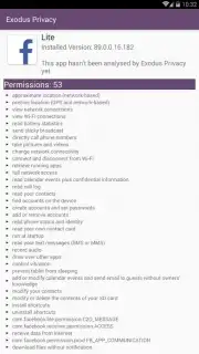 Exodus Privacy Screenshot 6