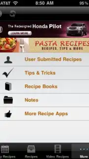 Pasta Recipes Screenshot 2