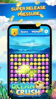 Ocean Crush-Matching Games Screenshot 2