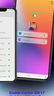 iCenter iOS 17: X - Status Bar Screenshot 1