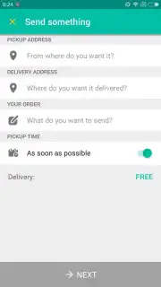 Glovo Screenshot 2